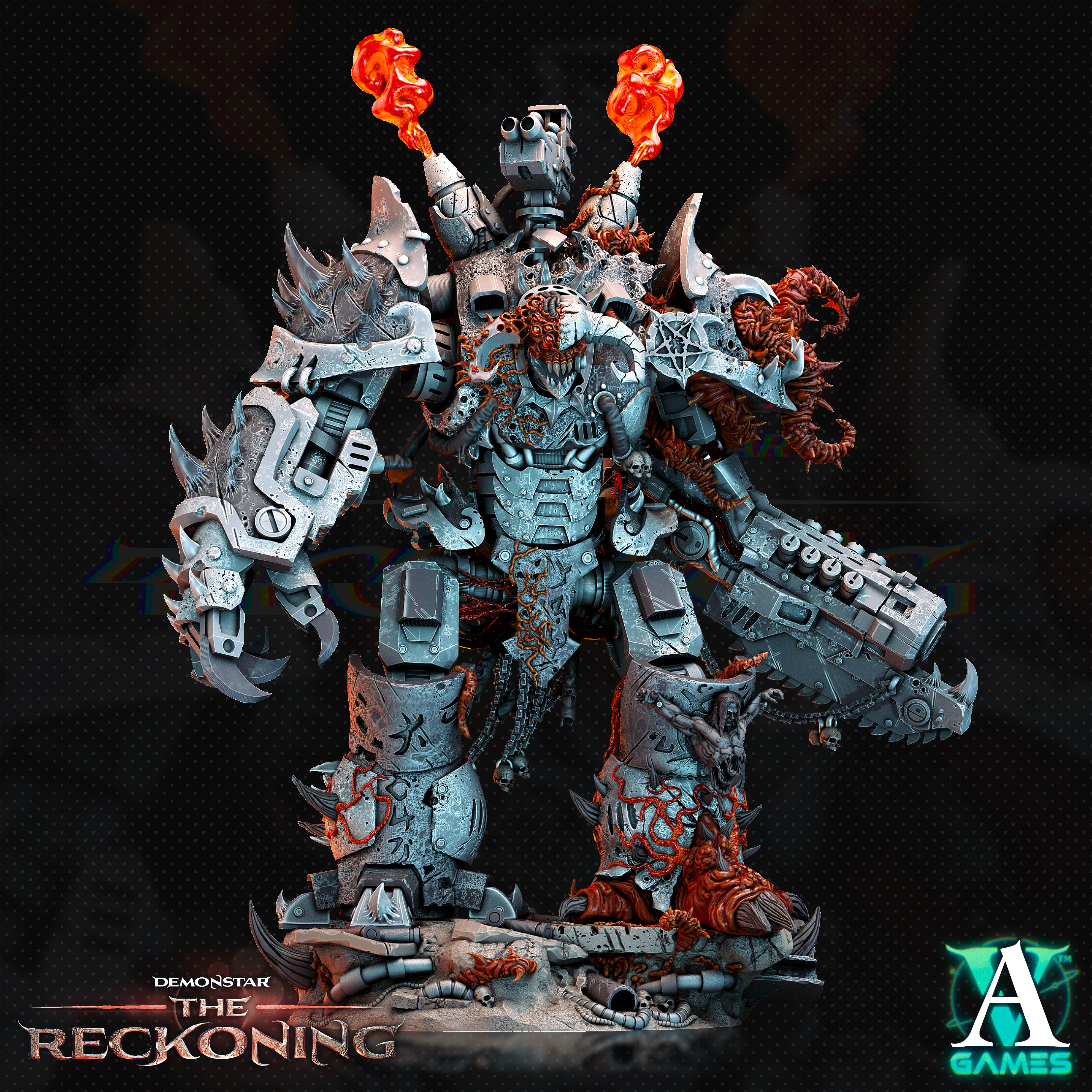 Armari Chaosbred Devastators by Archvillain Games (Massive) - Brush and Battle