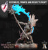 Agama Ajkin | Miniatures by Archvillain Games | Resin Mini for Tabletop Gaming, D&D, Pathfinder, Painting | Assembled and Primed - Brush and Battle