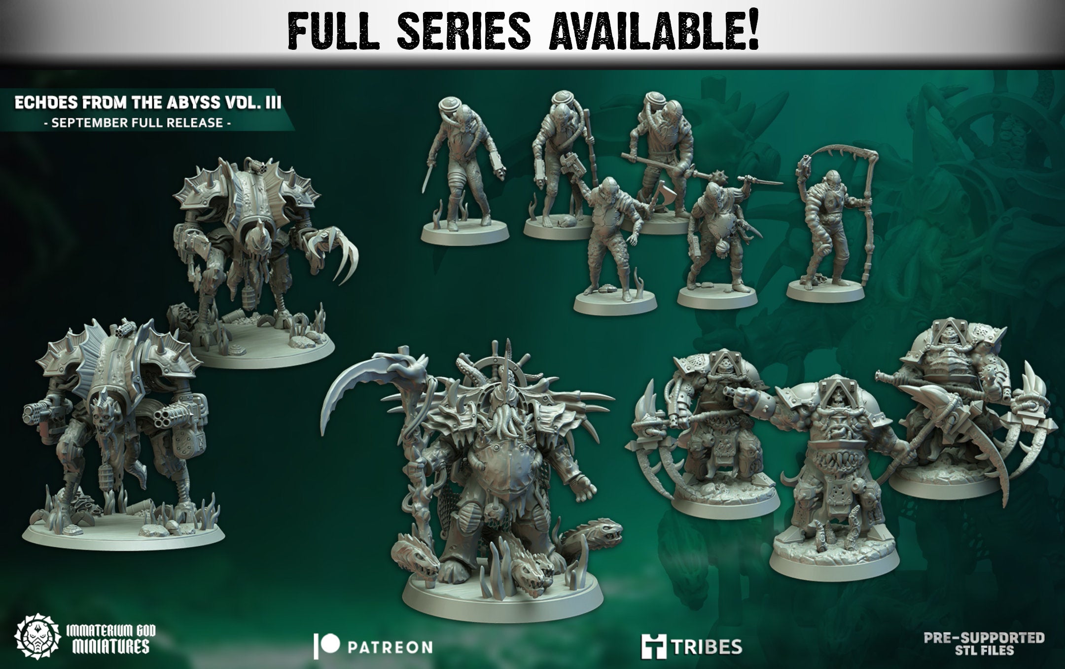Noxius the Plague Herald | Miniature by Immaterium God | Resin Mini for Tabletop Gaming, D&D, Wargaming, Painting | Assembled and Primed - Brush and Battle