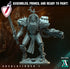 Absolutioner | Miniatures by Archvillain Games | Resin Mini for Tabletop Gaming, D&D, Wargaming, and Painting | Assembled and Primed - Brush and Battle