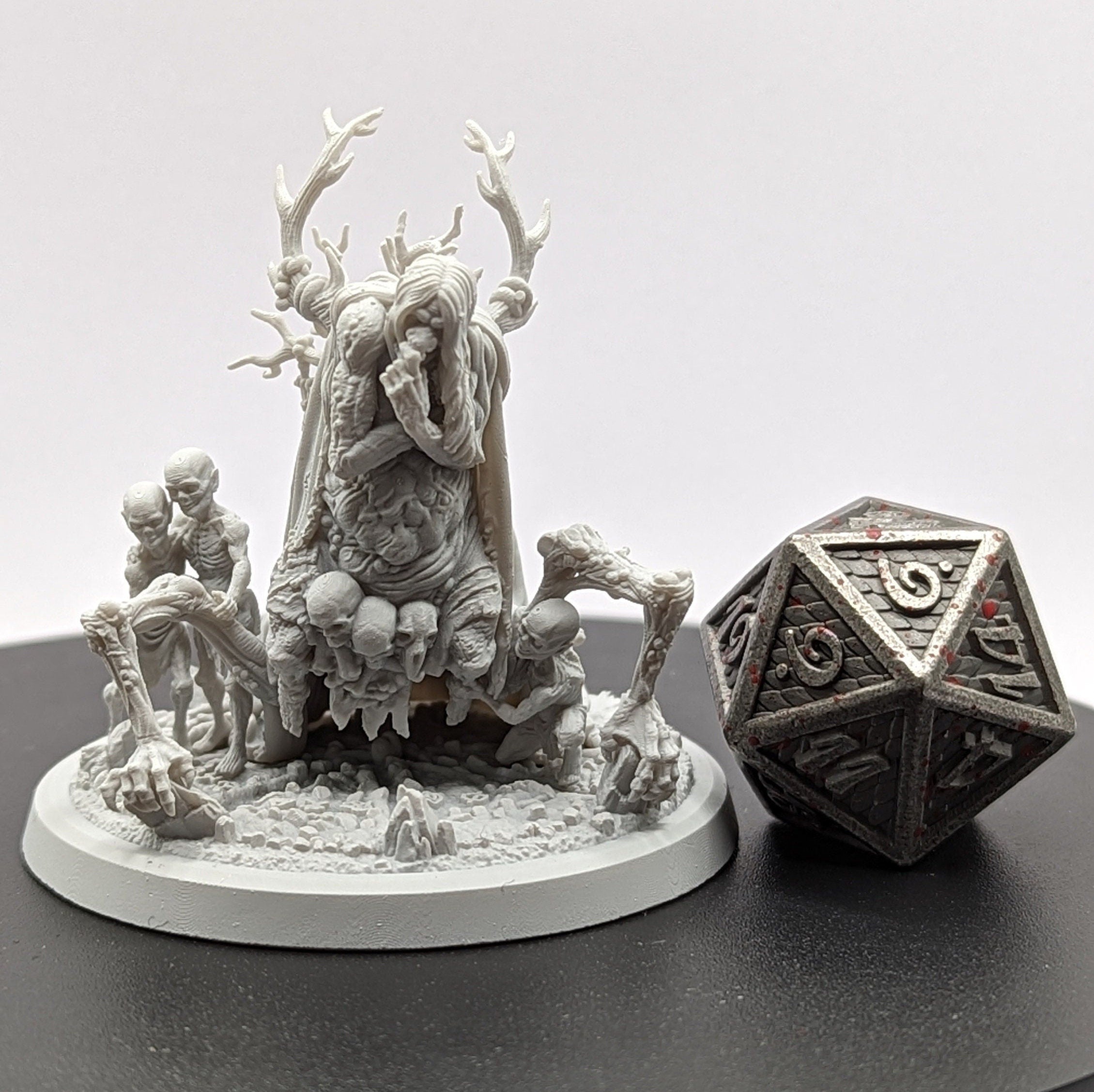Soulherder Hag | Miniature by Archvillain Games | Resin Mini for Tabletop Gaming, D&D, Pathfinder, and Painting | Assembled and Primed - Brush and Battle